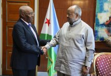 Candidat CDU Félicite Le Président Guelleh Candidat CDU Félicite Le Président Guelleh