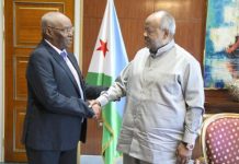 Candidat CDU Félicite Le Président Guelleh Candidat CDU Félicite Le Président Guelleh