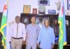 Visite de courtoisie de Mohamed Farah Samatar au maire Visite de courtoisie de Mohamed Farah Samatar au maire