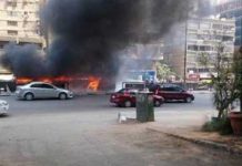 الكشف عن حقيقة انفجار مدينة نصر وسط القاهرة