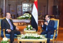 مصر والعراق يبحثان الهجوم التركي على الشمال السوري