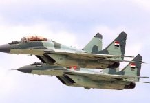 غارات جوية جماعية خلال تدريبات روسية مصرية