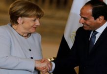 ماذا دار بين السيسي وميركل؟