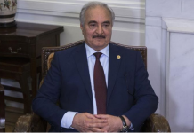 حفتر يصل القاهرة للتباحث حول الأوضاع في ليبيا