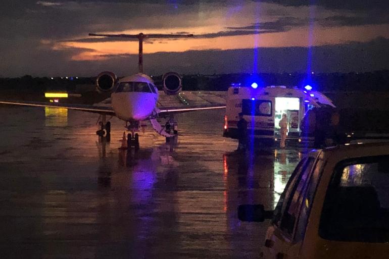 تركيا تنقل عائلة مصابة بكورونا من مصر بطائرة إسعاف