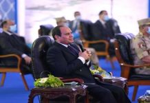 السيسي يفتتح قاعدة عسكرية بحرية بالقرب من الحدود الليبية