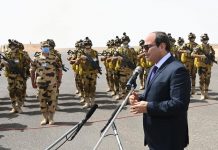 السيسي يهدد بتدخل مصري مباشر في ليبيا