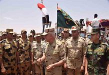 رئيس الأركان يشهد ختام التدريب المشترك المصري السودانى “حماة النيل” رئيس الأركان يشهد ختام التدريب المشترك المصري السودانى "حماة النيل"