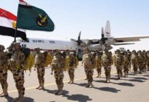 مصر تصدر بيانا بشأن مناورات “حماة النيل” مصر تصدر بيانا بشأن مناورات "حماة النيل"