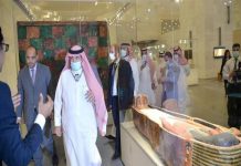 وزراء الإعلام العرب يتفقدون متحف الحضارة ويشيدون بمحتوياته – صور وزراء الإعلام العرب يتفقدون متحف الحضارة ويشيدون بمحتوياته - صور