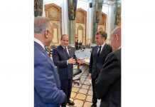 تفاصيل لقاء السيسي وماكرون في العاصمة العراقية تفاصيل لقاء السيسي وماكرون في العاصمة العراقية