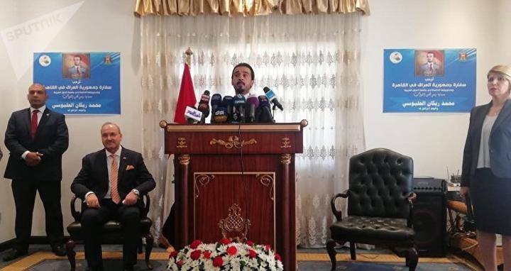 الحلبوسي يلتقي رئيس مجلس النواب الأردني الحلبوسي يلتقي رئيس مجلس النواب الأردني