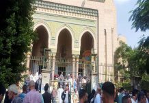 تشييع جنازة المفكر حسن حنفي من مسجد صلاح الدين بالمنيل – صور تشييع جنازة المفكر حسن حنفي من مسجد صلاح الدين بالمنيل - صور