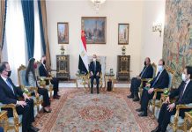 لقاء مصري أمريكي وبحث ملفات المنطقة