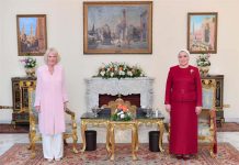 بحثتا تمكين المرأة.. تفاصيل لقاء قرينة الرئيس بالدوقة كاميلا بحثتا تمكين المرأة.. تفاصيل لقاء قرينة الرئيس بالدوقة كاميلا