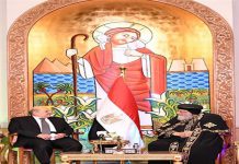 رئيس مجلس الشيوخ يهنئ البابا تواضروس الثاني بعيد الميلاد الجديد رئيس مجلس الشيوخ يهنئ البابا تواضروس الثاني بعيد الميلاد الجديد