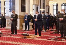 بسام راضي ينشر صور أداء الرئيس السيسي صلاة الجمعة بمسجد المشير طنطاوي بسام راضي ينشر صور أداء الرئيس السيسي صلاة الجمعة بمسجد المشير طنطاوي