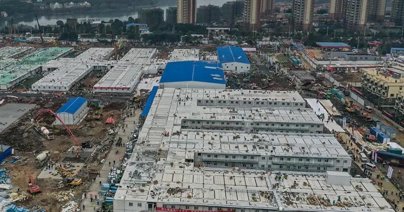 الصين تنجز 100 مستشفى مؤقت لمواجهة كورونا الصين تنجز 100 مستشفى مؤقت لمواجهة كورونا