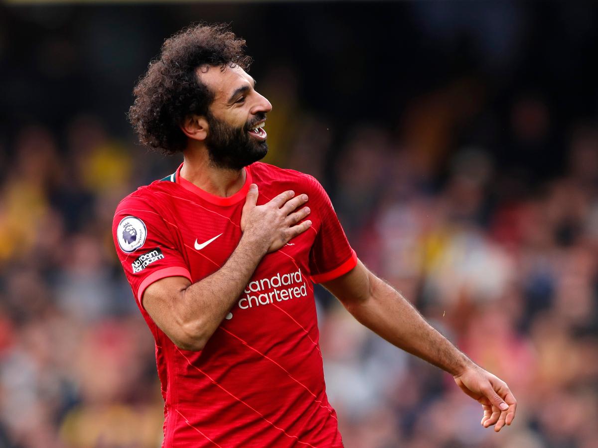 محمد صلاح يتصدر القائمة النهائية للمرشحين لجائزة أفضل لاعب في إفريقيا 2022 محمد صلاح يتصدر القائمة النهائية للمرشحين لجائزة أفضل لاعب في إفريقيا 2022