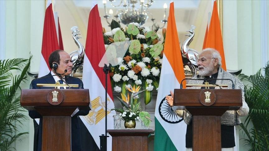 مصر والهند تبحثان التعاون الدفاعي ورفع العلاقات لمستوى استراتيجي مصر والهند تبحثان التعاون الدفاعي ورفع العلاقات لمستوى استراتيجي