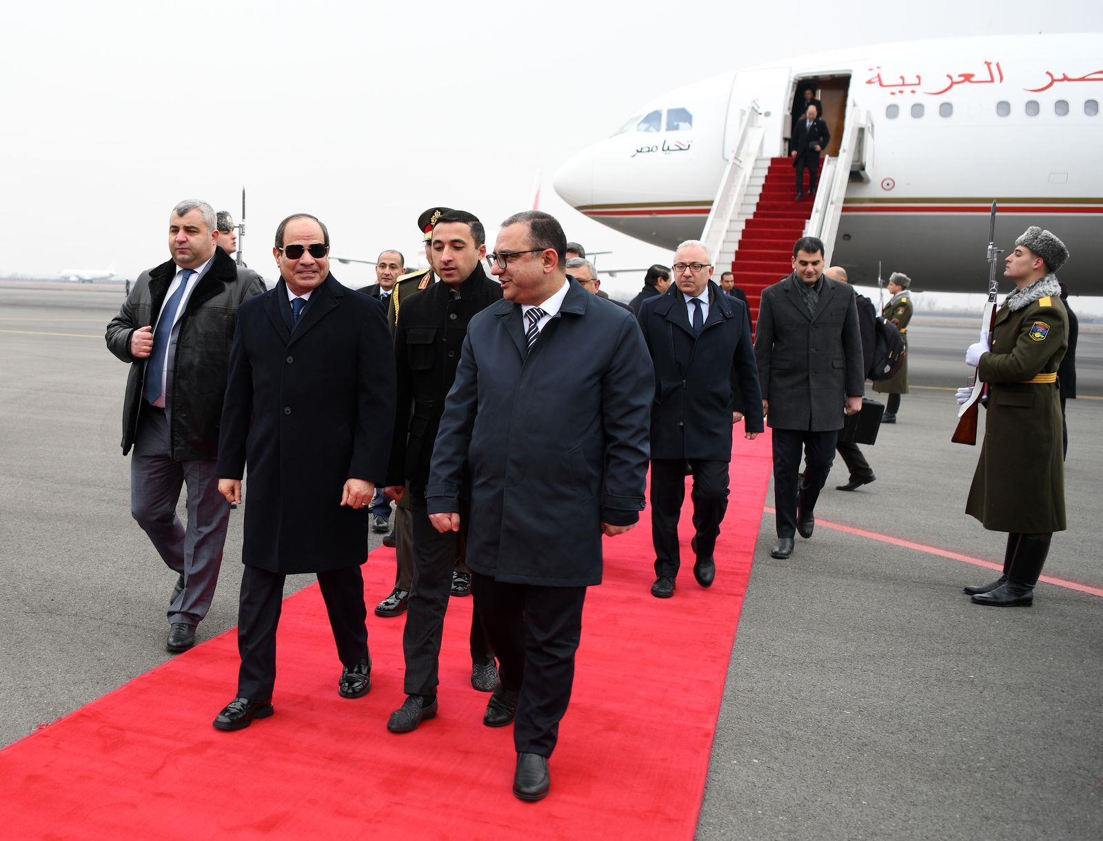 أول زيارة لرئيس مصرى منذ استقلالها.. الرئيس السيسي يصل أرمينيا أول زيارة لرئيس مصرى منذ استقلالها.. الرئيس السيسي يصل أرمينيا