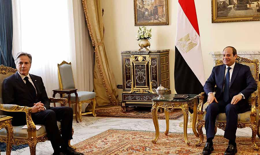 زيارة بلينكن رسائل أمريكية عبر القاهرة ودعم مقابل «الوساطة» زيارة بلينكن رسائل أمريكية عبر القاهرة ودعم مقابل «الوساطة»