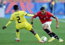 بداية هزيلة لمنتخب مصر في بطولة أمم أفريقيا للشباب بداية هزيلة لمنتخب مصر في بطولة أمم أفريقيا للشباب