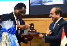 مصر تسلم زامبيا رئاسة “الكوميسا” مصر تسلم زامبيا رئاسة "الكوميسا"