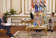 بوريل يبحث التطورات الإقليمية مع وزيري الدفاع والخارجية بوريل يبحث التطورات الإقليمية مع وزيري الدفاع والخارجية