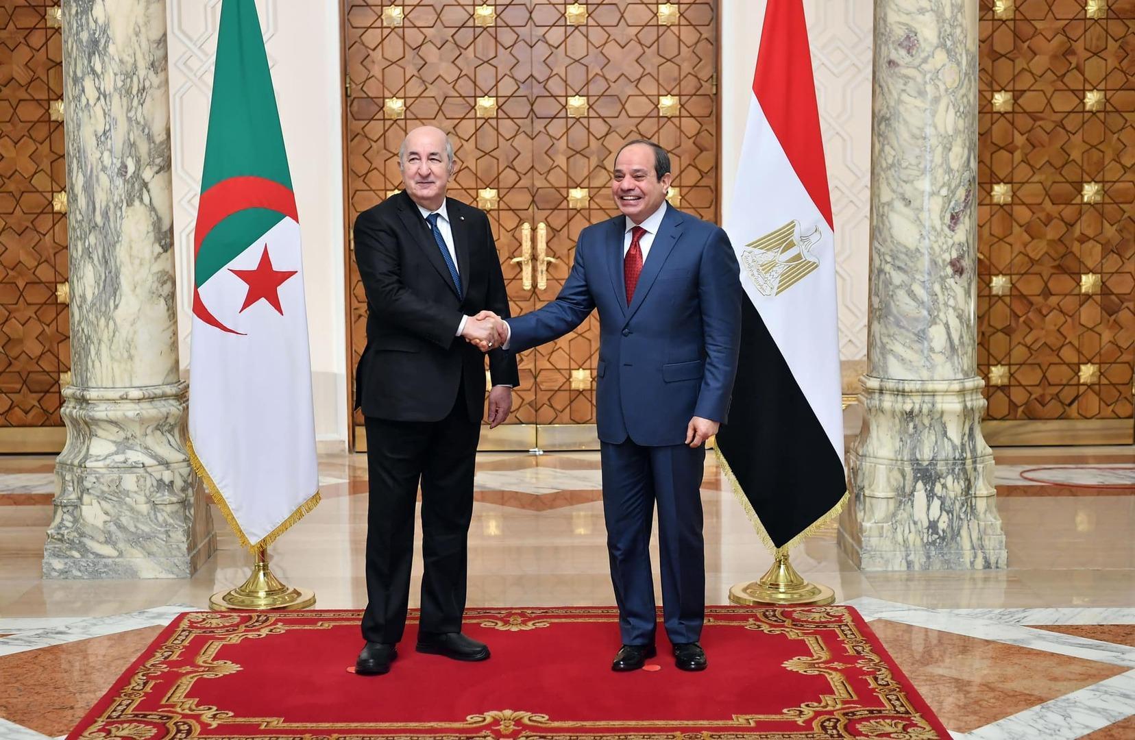 مصر تعلن عن تعاون كبير مع الجزائر مصر تعلن عن تعاون كبير مع الجزائر