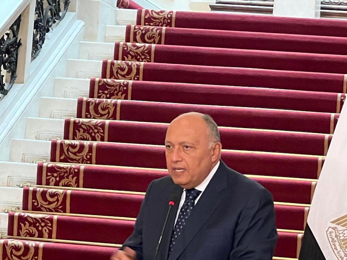 وزير الخارجية المصري: أطلقنا مبادرة مشتركة مع قطر بشأن المساعدات الإنسانية في السودان وزير الخارجية المصري: أطلقنا مبادرة مشتركة مع قطر بشأن المساعدات الإنسانية في السودان
