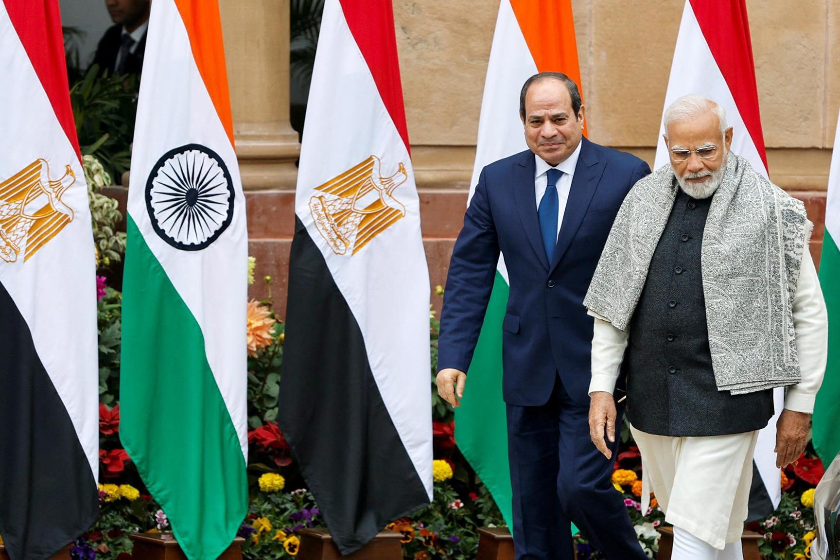 أبعاد الشراكة الاستراتيجية الجديدة بين مصر والهند أبعاد الشراكة الاستراتيجية الجديدة بين مصر والهند