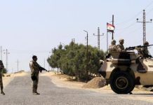 إصابات في انفجار لغم أرضي وسط سيناء إصابات في انفجار لغم أرضي وسط سيناء