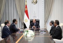 السيسي يدعو الحكومة إلى تجنب تكرار انقطاع التيار الكهربائي مستقبلاً السيسي يدعو الحكومة إلى تجنب تكرار انقطاع التيار الكهربائي مستقبلاً