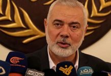 هنية يهاتف رئيس المخابرات المصرية حول تطورات الحرب في غزة هنية يهاتف رئيس المخابرات المصرية حول تطورات الحرب في غزة