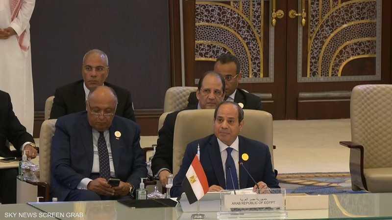 فيديو.. كلمة الرئيس المصري عبد الفتاح السيسي أمام القمة العربية الإسلامية حول غزة