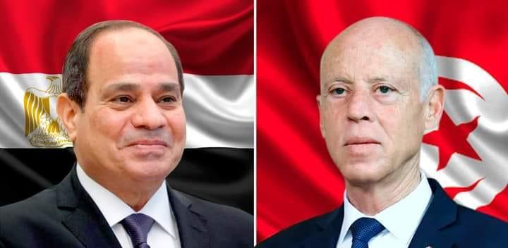 سعيّد يهنئ السيسي باعادة انتخابه رئيسا لمصر سعيّد يهنئ السيسي باعادة انتخابه رئيسا لمصر