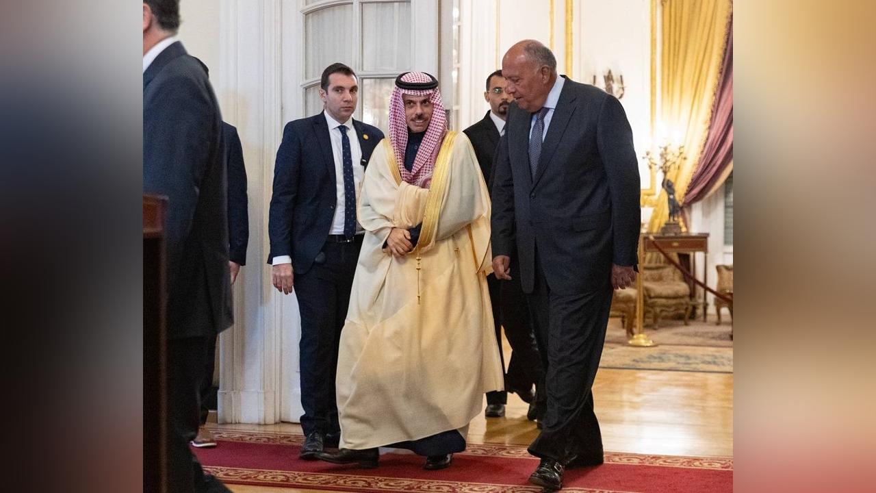 صور.. وزير الخارجية يستقبل نظيره السعودي