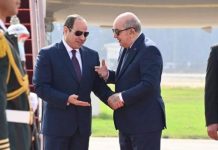 غداً الأحد.. تبون يبحث مع السيسي في القاهرة جهود وقف حرب غزة والأزمة الليبية غداً الأحد.. تبون يبحث مع السيسي في القاهرة جهود وقف حرب غزة والأزمة الليبية