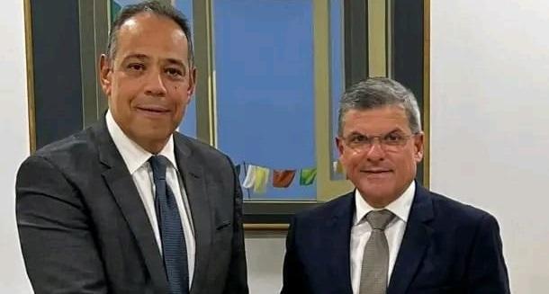 السفير المصري في نيقوسيا يبحث مع وزير الطاقة القبرصي التنسيق لاستمرار التعاون لاستخراج الغاز القبرصي السفير المصري في نيقوسيا يبحث مع وزير الطاقة القبرصي التنسيق لاستمرار التعاون لاستخراج الغاز القبرصي