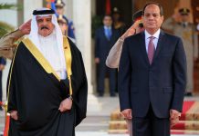 رئيس مصر وملك البحرين يبحثان الأوضاع في لبنان وسوريا رئيس مصر وملك البحرين يبحثان الأوضاع في لبنان وسوريا