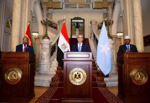 مصطفى مشهور: التحالف بين مصر والصومال وإريتريا سيقطع الطريق أمام الأطماع في المنطقة مصطفى مشهور: التحالف بين مصر والصومال وإريتريا سيقطع الطريق أمام الأطماع في المنطقة