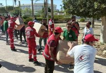 “استعدادات نهائية” بالعريش المصرية لإدخال المساعدات لغزة "استعدادات نهائية" بالعريش المصرية لإدخال المساعدات لغزة