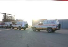 الهلال الأحمر: 12 سيارة إسعاف تدخل غزة بعد الهدنة الهلال الأحمر: 12 سيارة إسعاف تدخل غزة بعد الهدنة