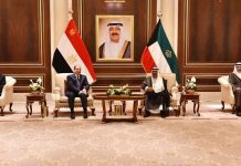 السيسي وولي عهد الكويت يؤكدان رفض تهجير الفلسطينيين السيسي وولي عهد الكويت يؤكدان رفض تهجير الفلسطينيين