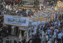 موكب صوفي وسط القاهرة احتفالا بالهجرة النبوية موكب صوفي وسط القاهرة احتفالا بالهجرة النبوية
