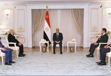 السيسي يلتقي صالح ويؤكد ضرورة التوصل لتسوية سياسية ليبية السيسي يلتقي صالح ويؤكد ضرورة التوصل لتسوية سياسية ليبية