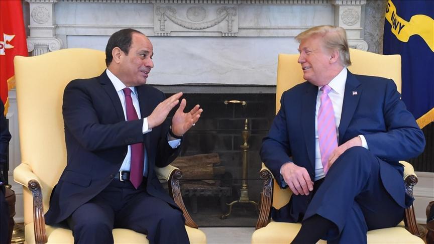 مصر تشيد بحرص ترامب على التوصل لاتفاق عادل بشأن سد النهضة