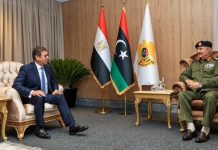 ليبيا: حفتر يبحث مع رئيس المخابرات المصرية التعاون الأمني ليبيا: حفتر يبحث مع رئيس المخابرات المصرية التعاون الأمني