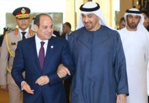 العلمين.. الرئيس المصري يستقبل نظيره الإماراتي العلمين.. الرئيس المصري يستقبل نظيره الإماراتي